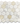 Hexagon Calacatta Gold Mosaic 2 inch