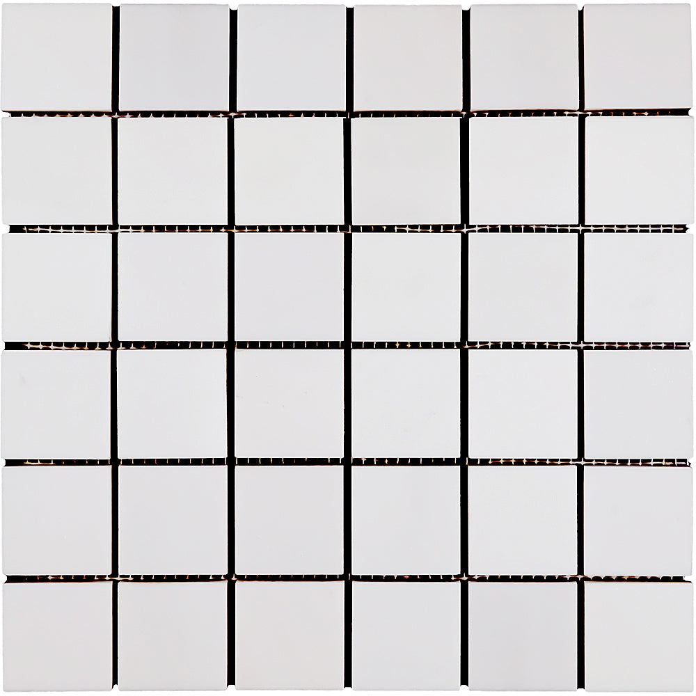 Bianco Dolomite Mosaic 2x2