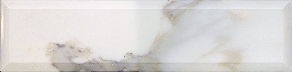Calacatta Gold Tile - High Beveled 3 x 12