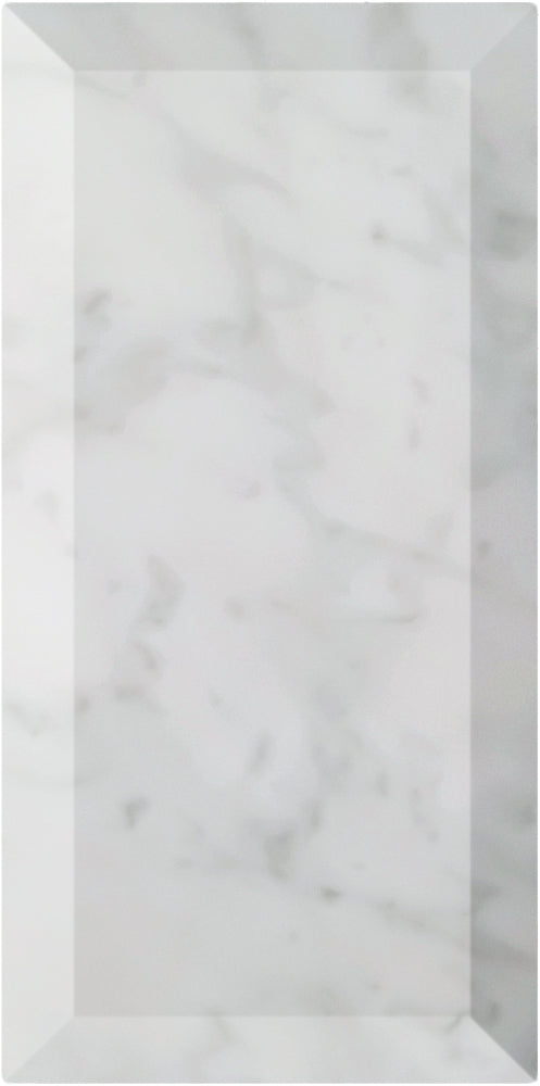Bianco Carrara Tile - High Beveled