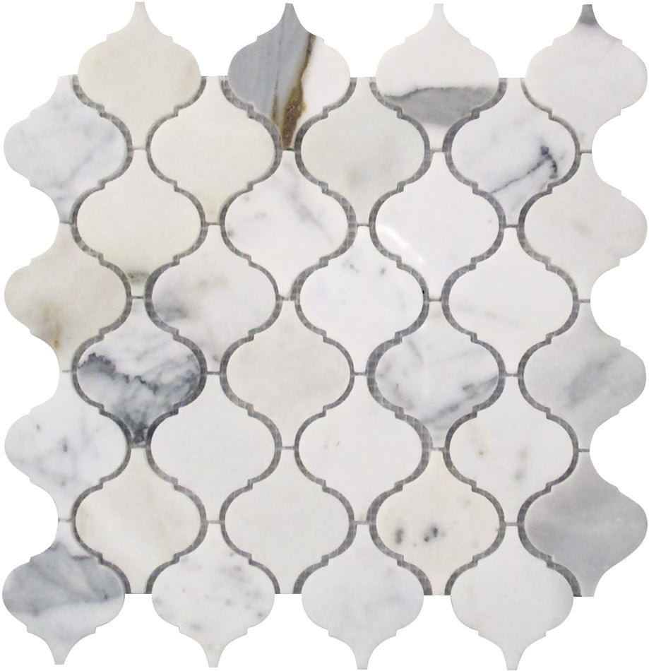 Lantern Calacatta Gold Mosaic