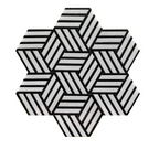 Hexagon Mosaic Backsplash | Novi Hexagon Mosaic | Aston Design Studio